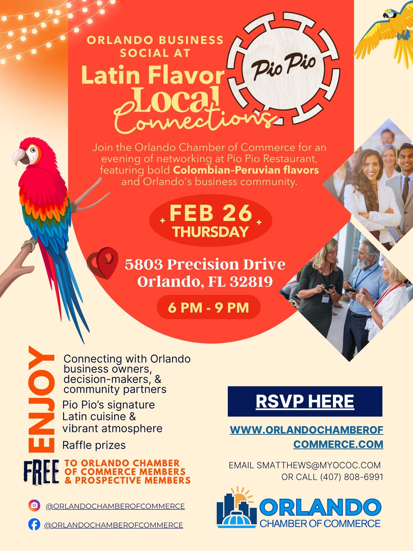 Orlando Social at Pio Pio Latin Restaurant image