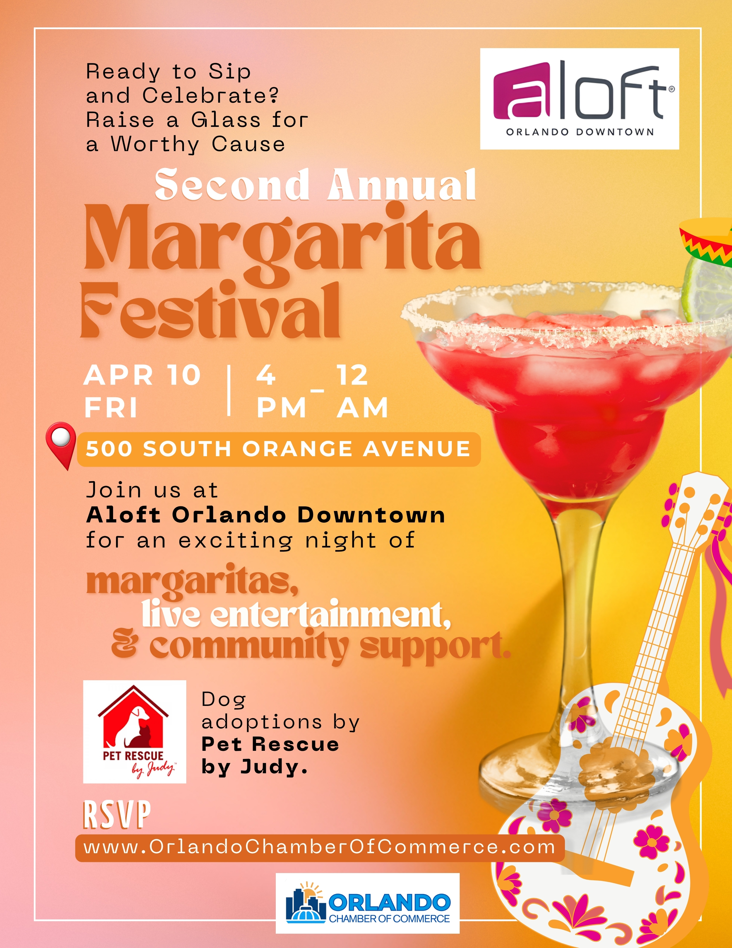 Second Annual Margarita Festival at Aloft Orlando Downtown image