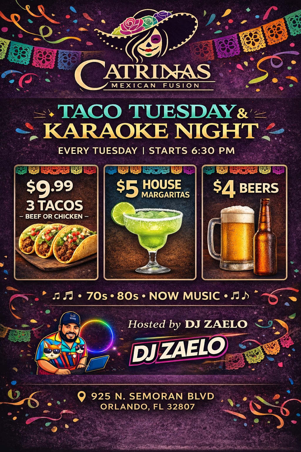 Karaoke and Taco Tuesday image